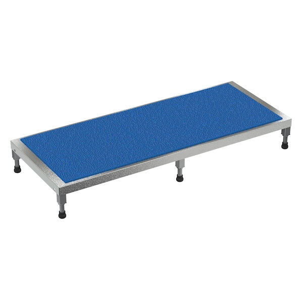 Vestil Adjustable Stainless Steel Stand 6-3/4" to 8-3/4" Height 24"W x 60"L AHT-L-2460-SS - main